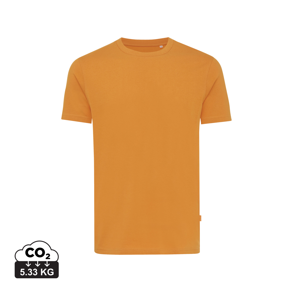 T-shirt Bryce in cotone riciclato, sundial orange