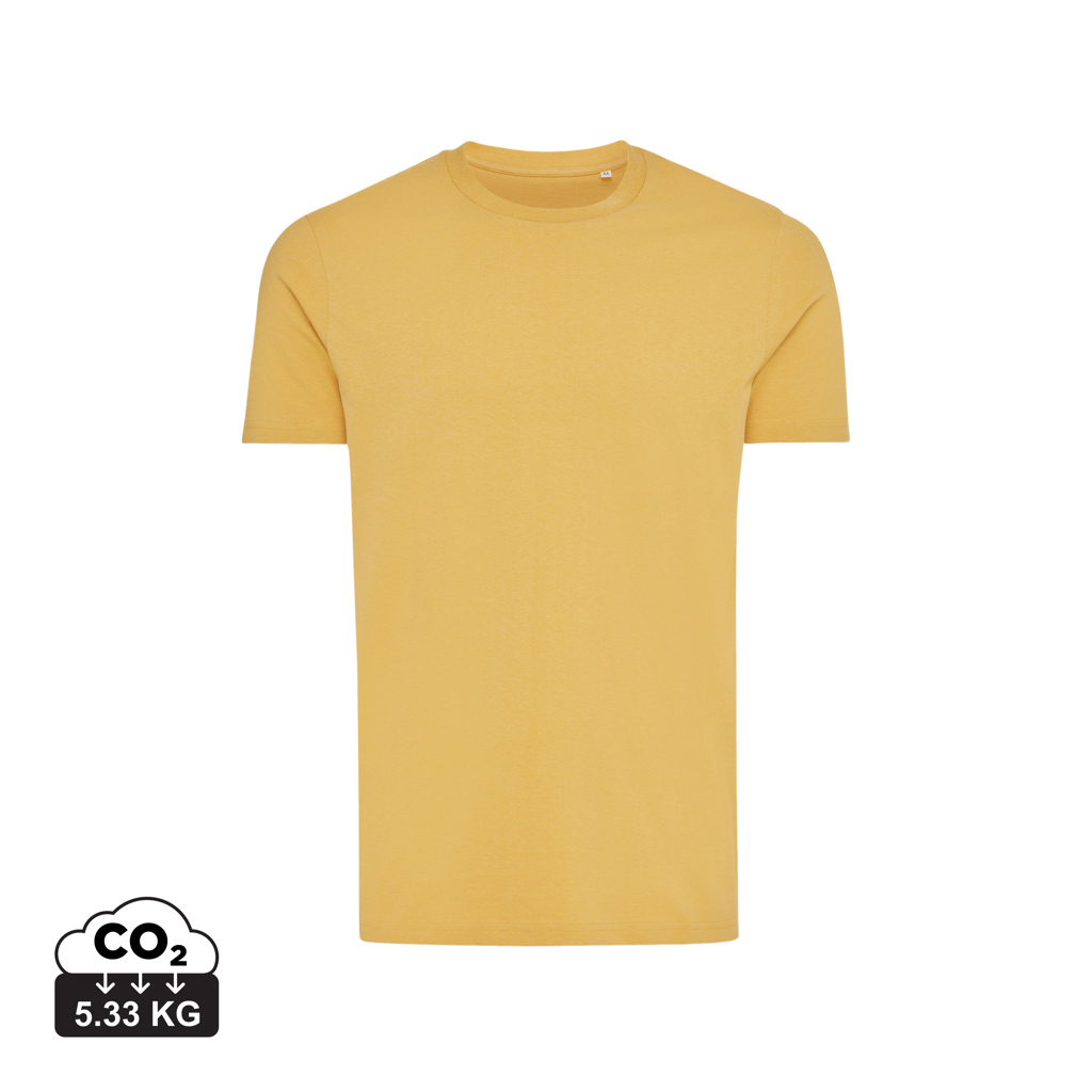 T-shirt Bryce in cotone riciclato, ochre yellow