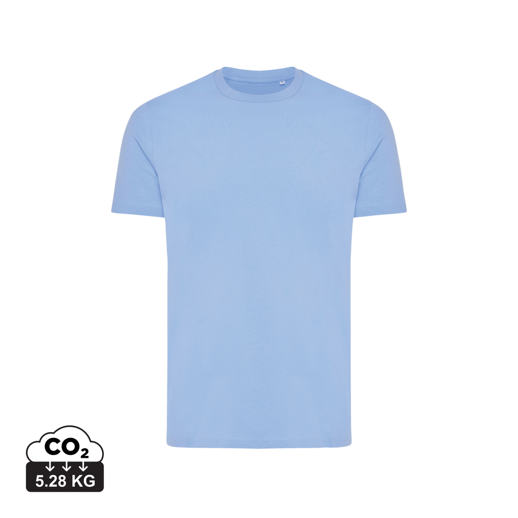 Bryce recycled cotton t-shirt, sky blue