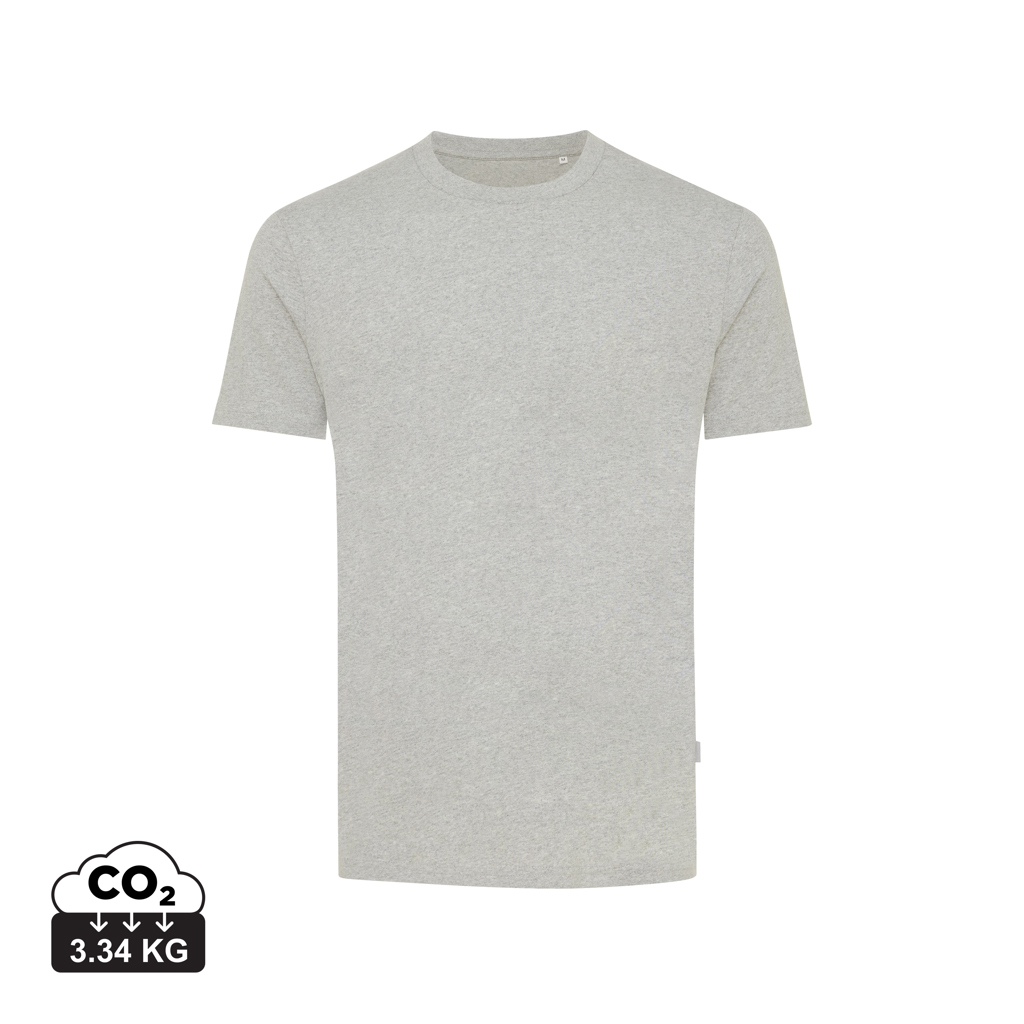 Manuel recycled cotton t-shirt undyed, heather grey