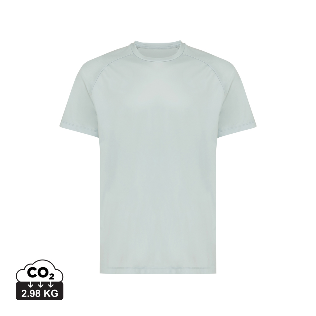 Tikal recycled polyester sport t-shirt, iceberg green