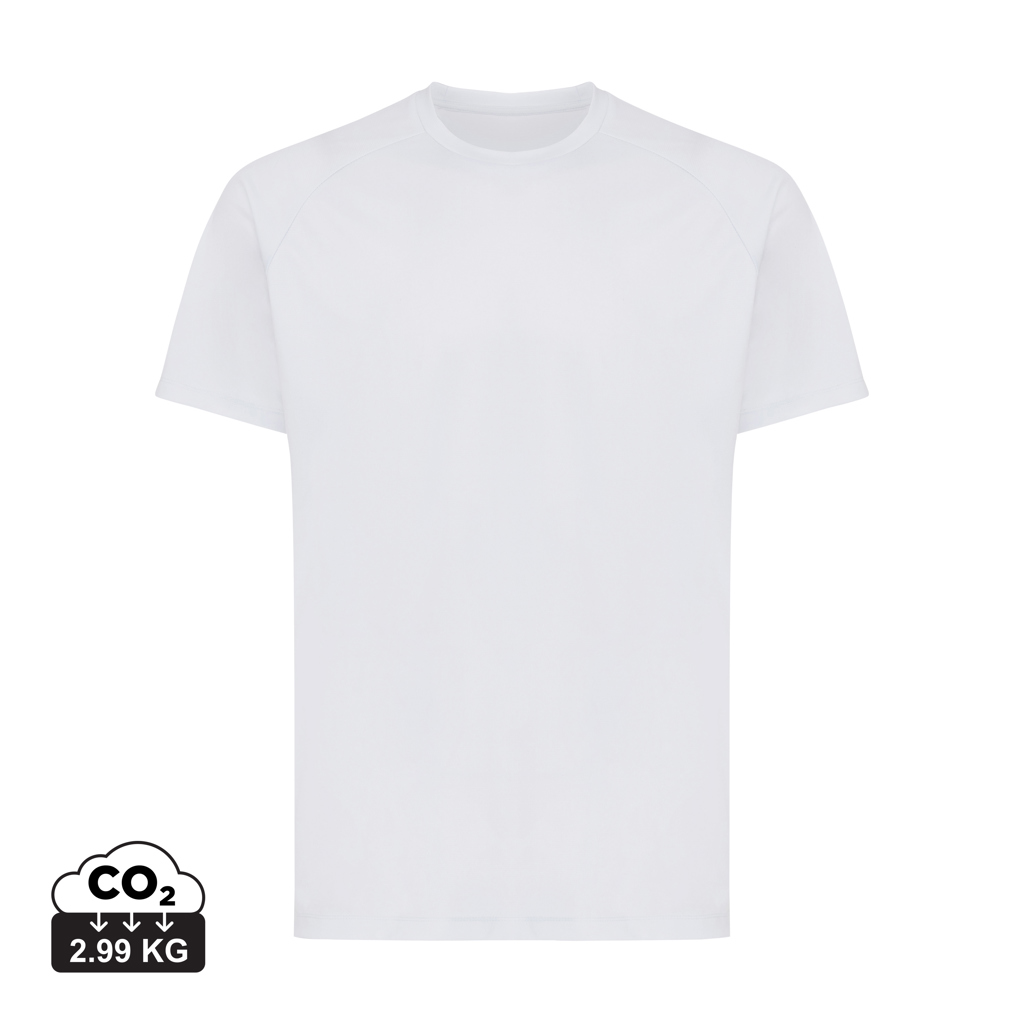 Tikal recycled polyester sport t-shirt, light grey