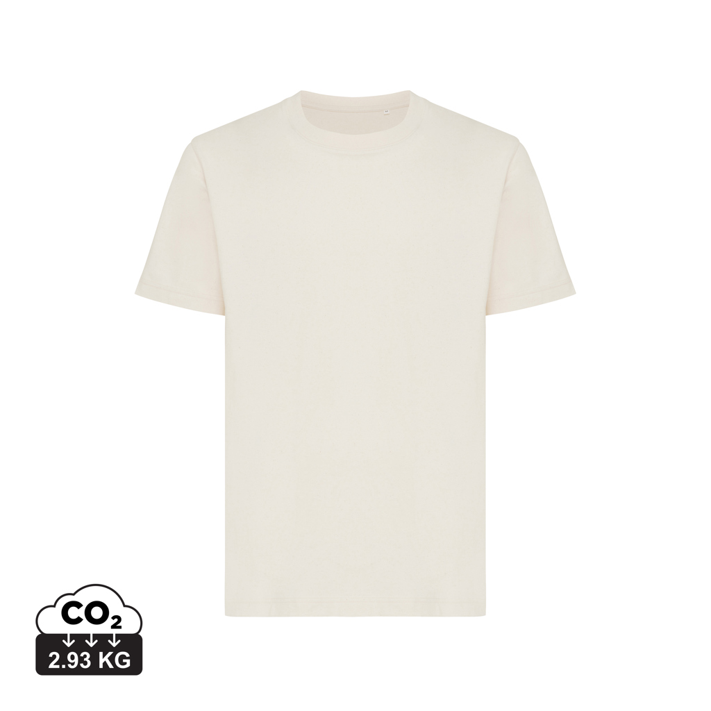 T-shirt leggera Sierra in cotone riciclato, natural raw