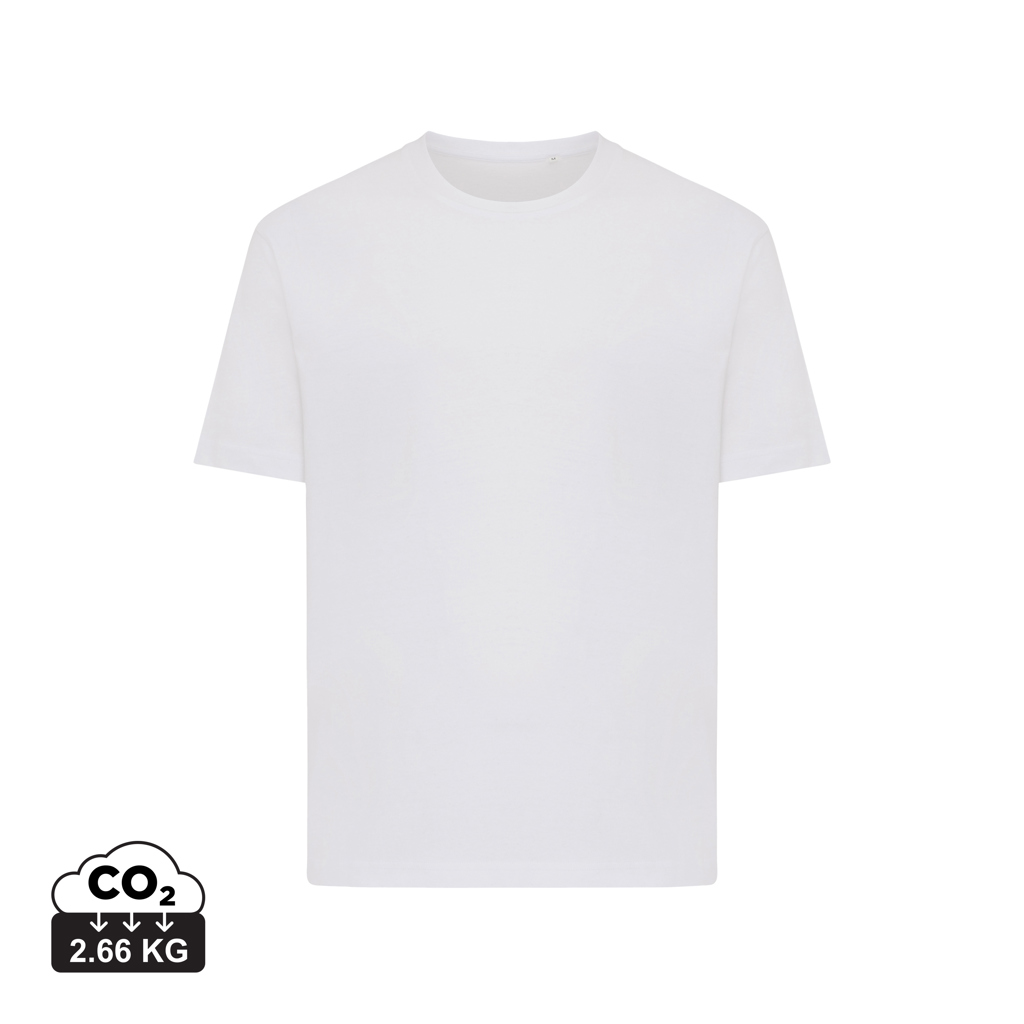 Teide recycled cotton t-shirt, recycled white