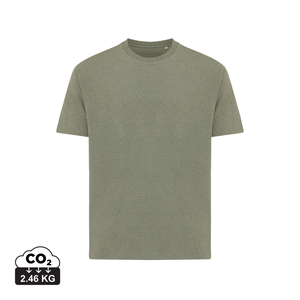 T-shirt Teide in cotone riciclato, heather green