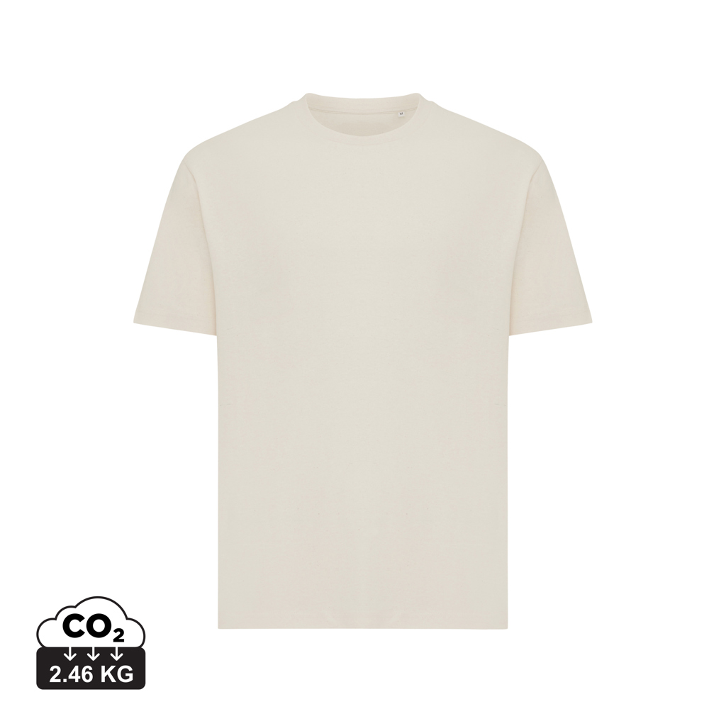 T-shirt Teide in cotone riciclato, natural raw