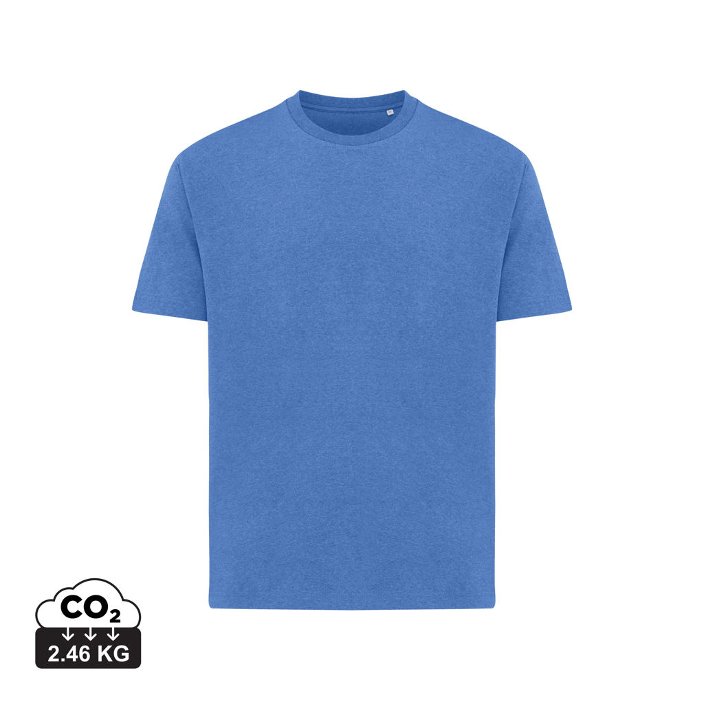 T-shirt Teide in cotone riciclato, heather blue