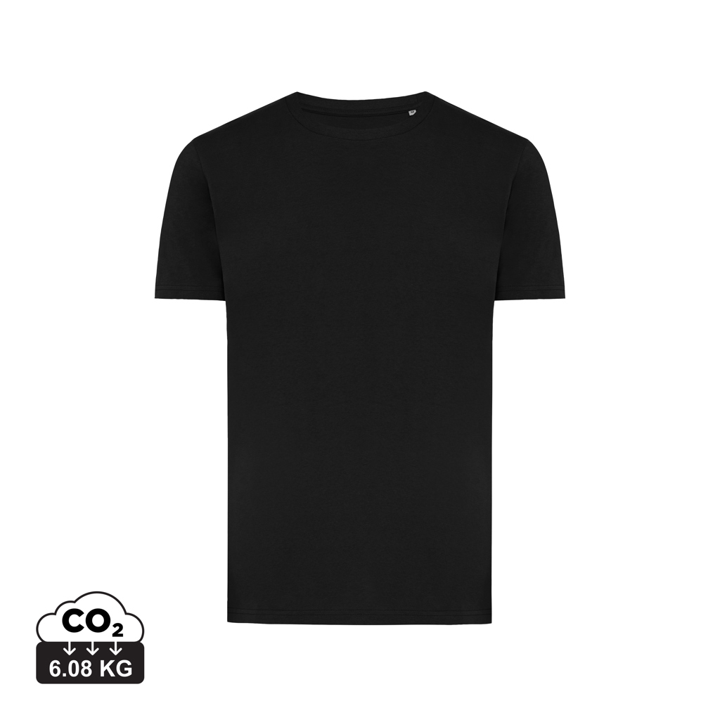 T-shirt Brett in cotone riciclato, nero