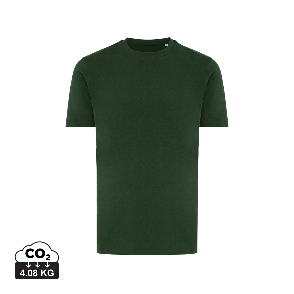 T-shirt Brett in cotone riciclato, forest green