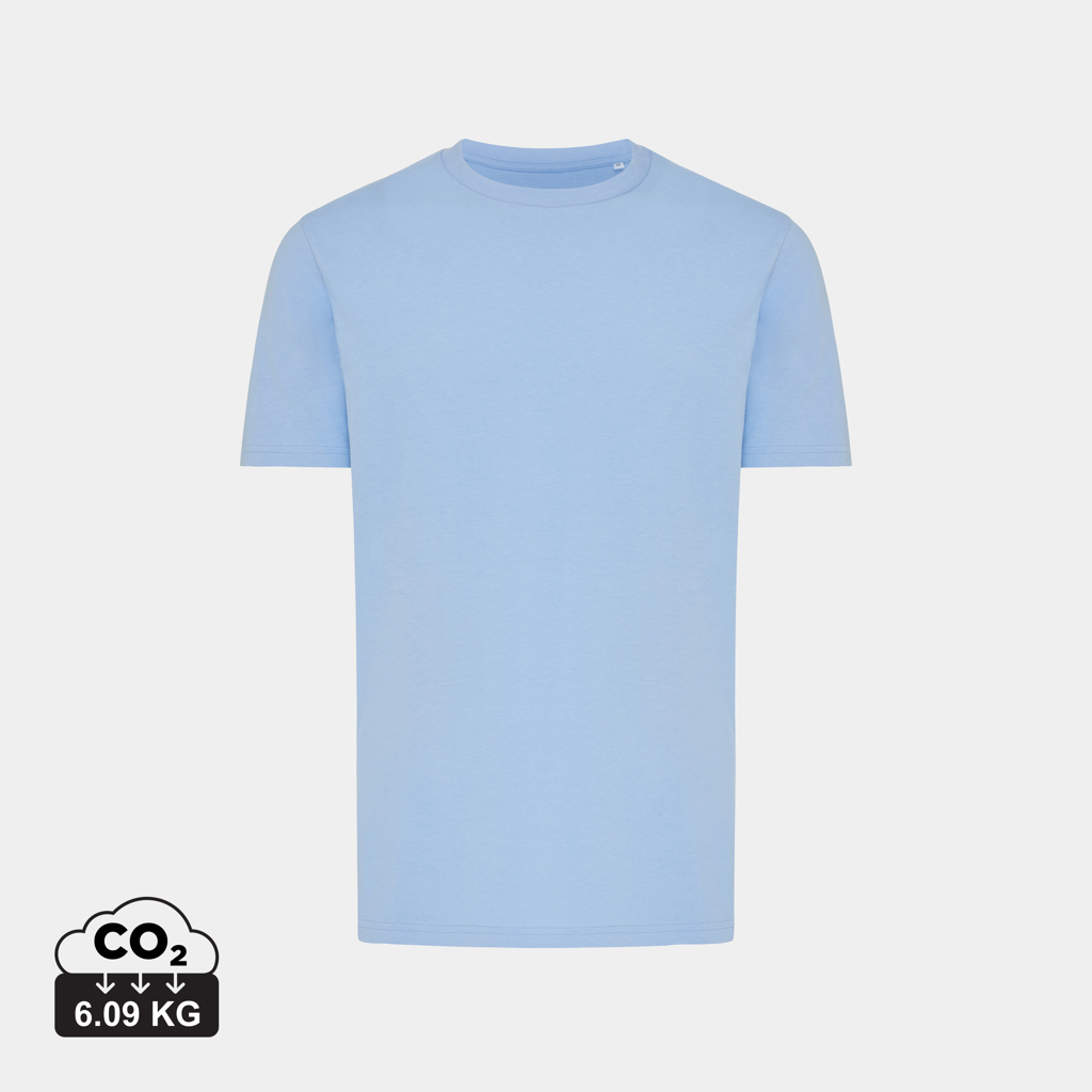 Brett recycled cotton t-shirt, sky blue
