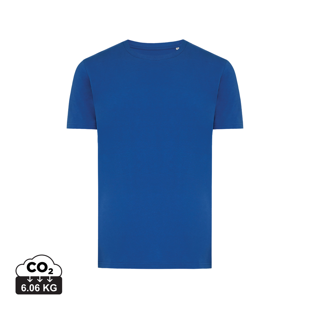 Brett recycled cotton t-shirt, royal blue