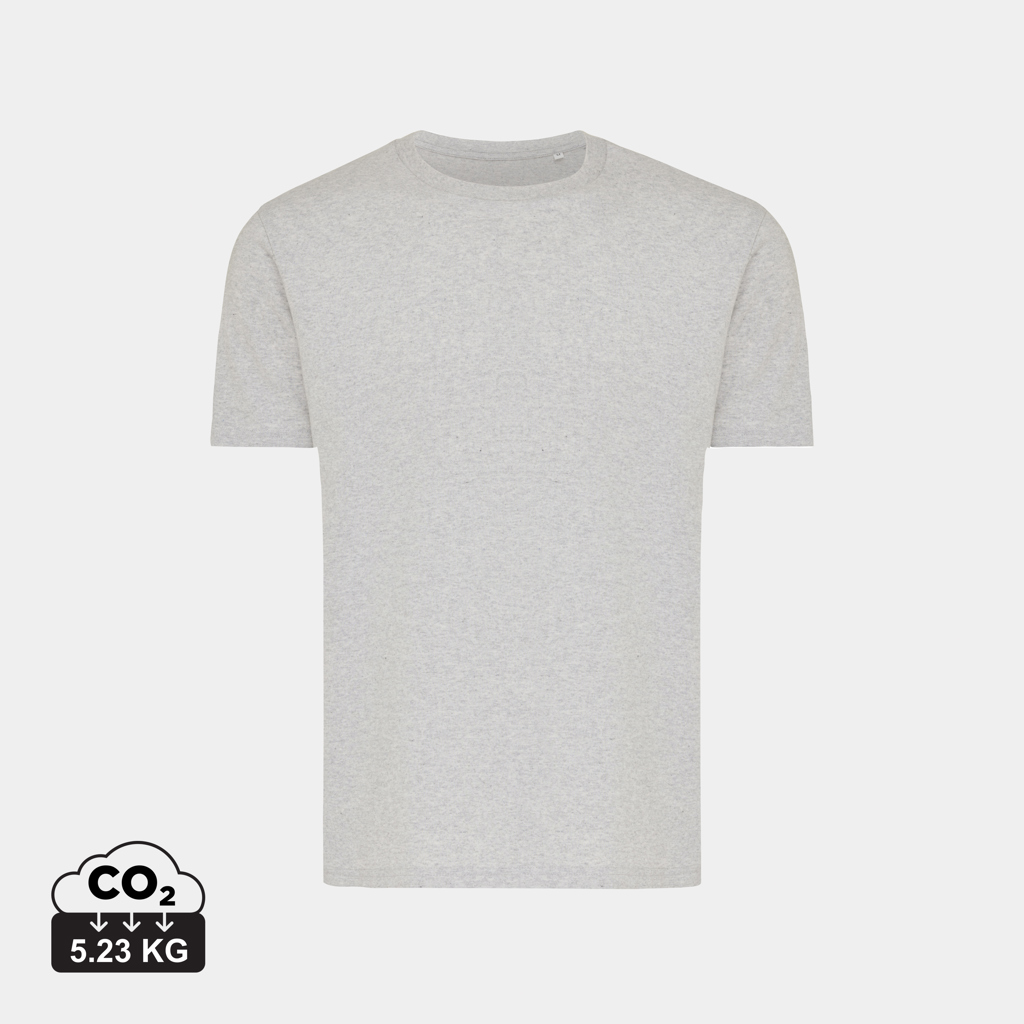 T-shirt Brett in cotone riciclato, light heather grey