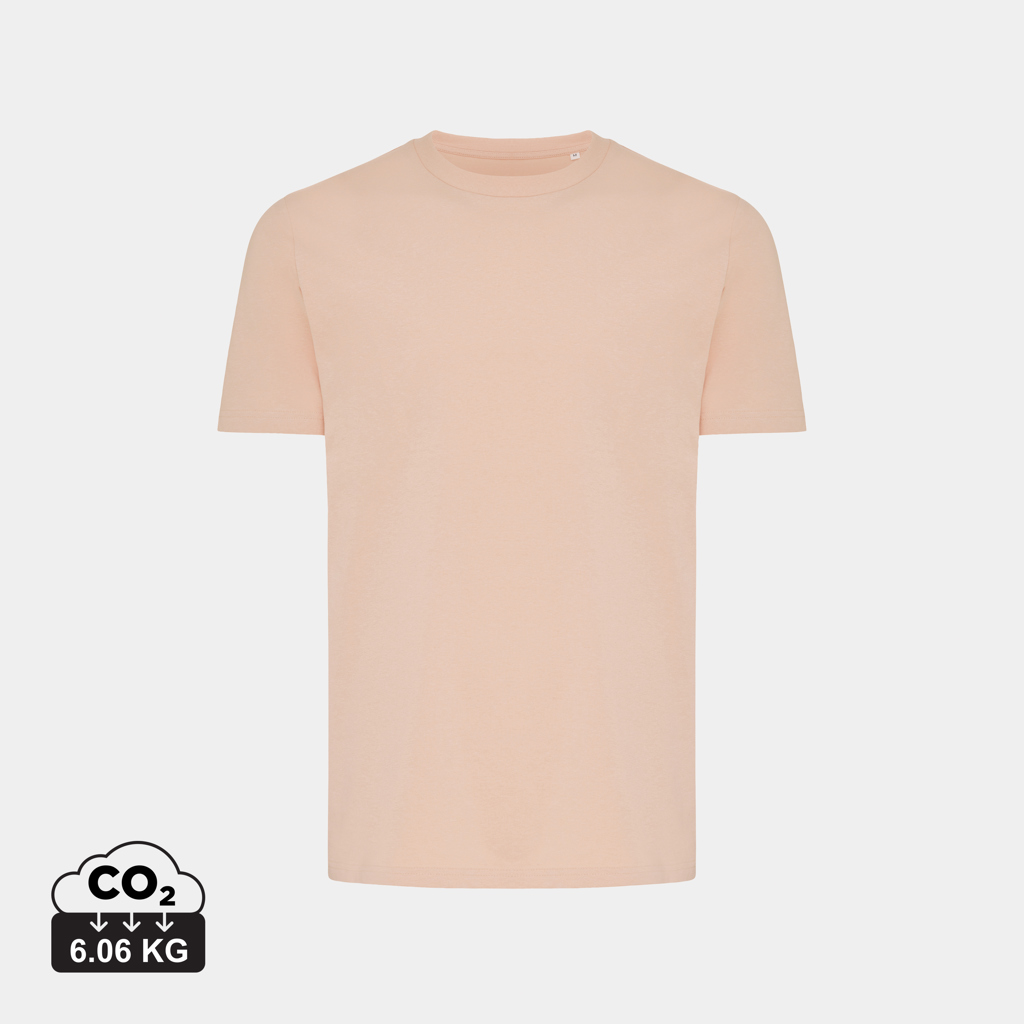 Brett recycled cotton t-shirt, peach nectar