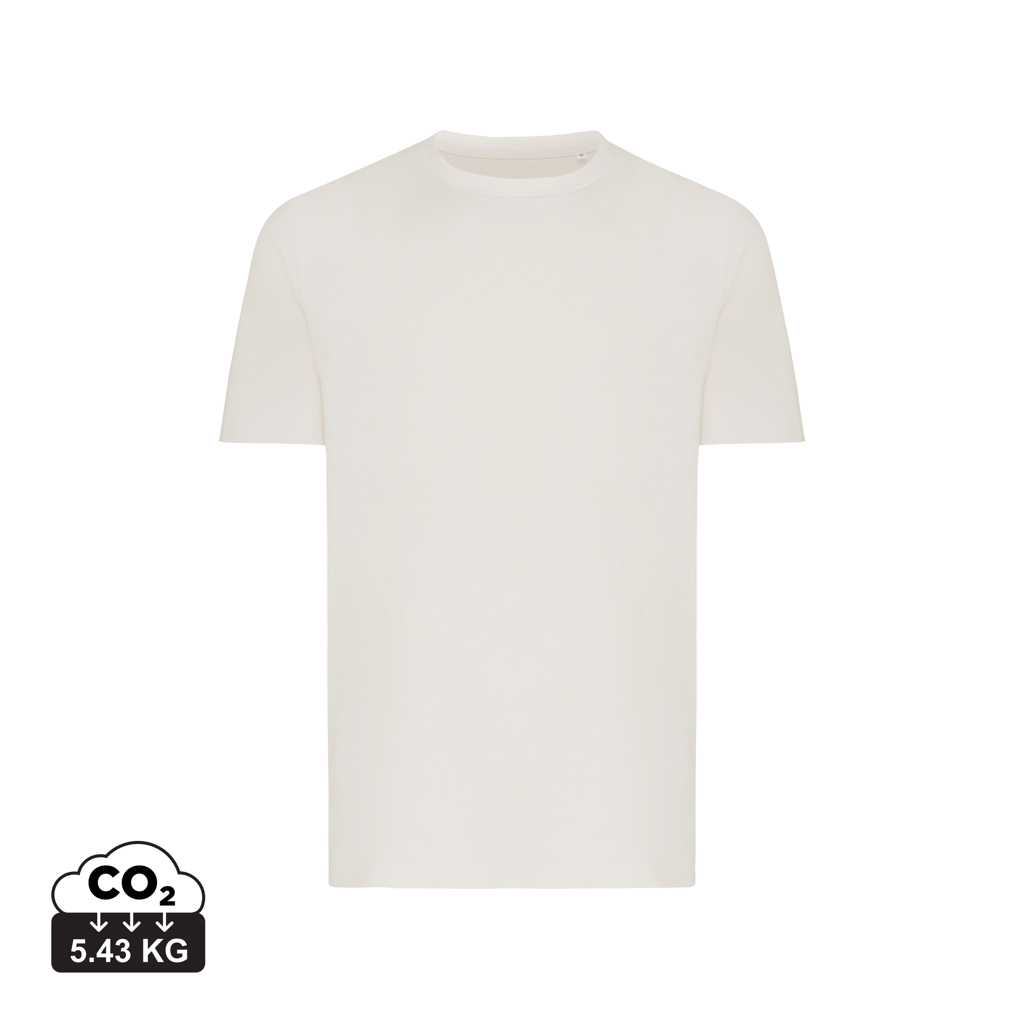 Brett recycled cotton t-shirt, ivory white