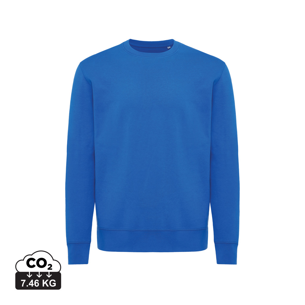 Etosha lightweight recycled cotton crew neck, royal blue