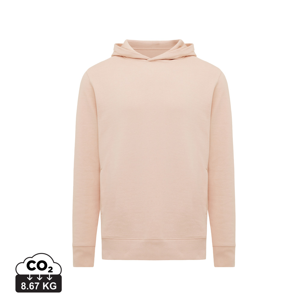 Yengo recycled cotton hoodie with sidepockets, peach nectar