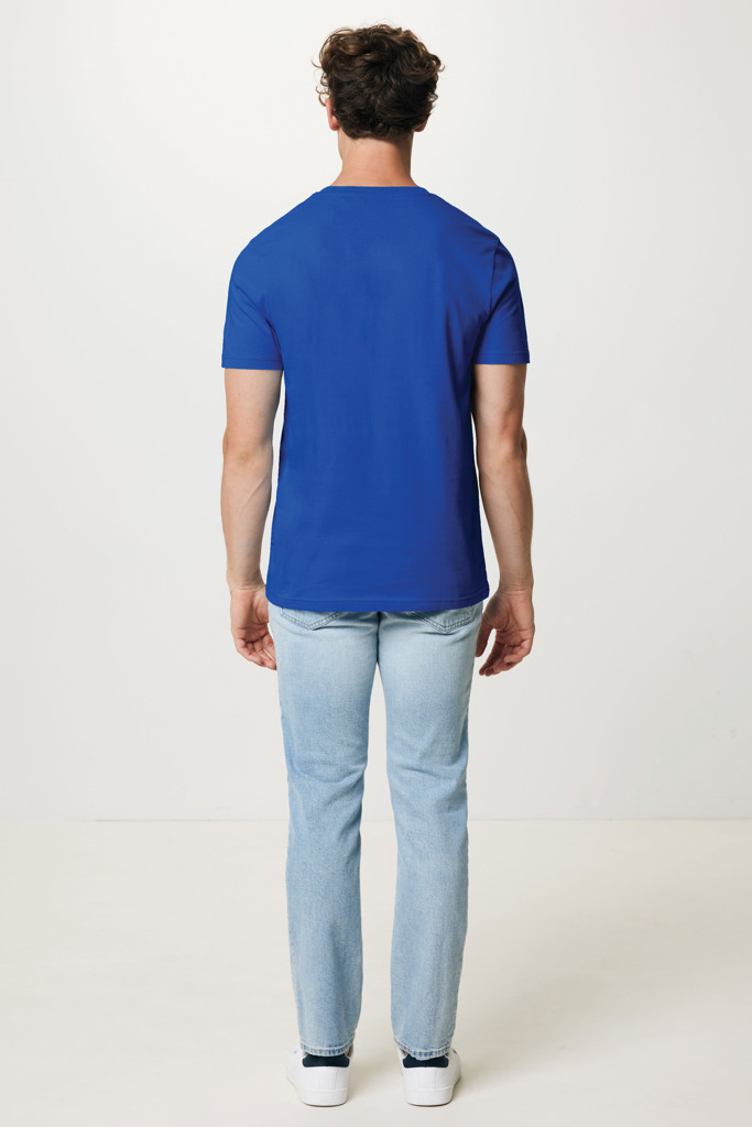 Bryce T-Shirt aus recycelter Baumwolle, Königsblau