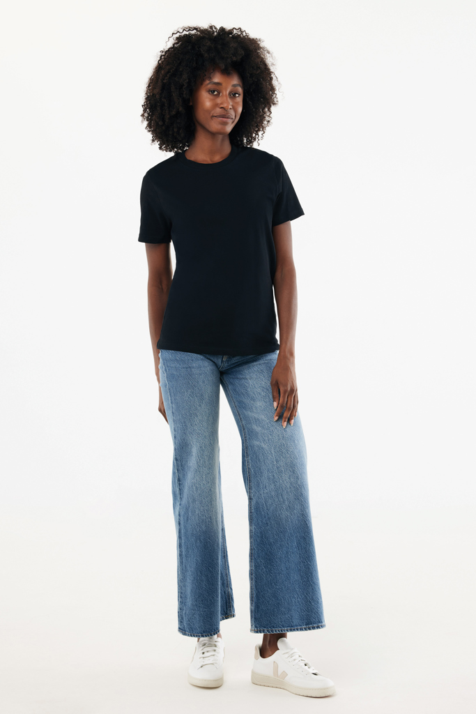 Brett recycled cotton t-shirt, black