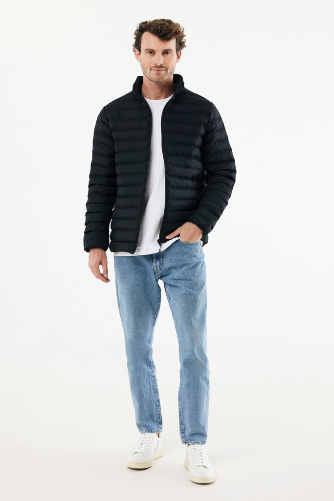 Maiko men recycled polyester padded jacket, black