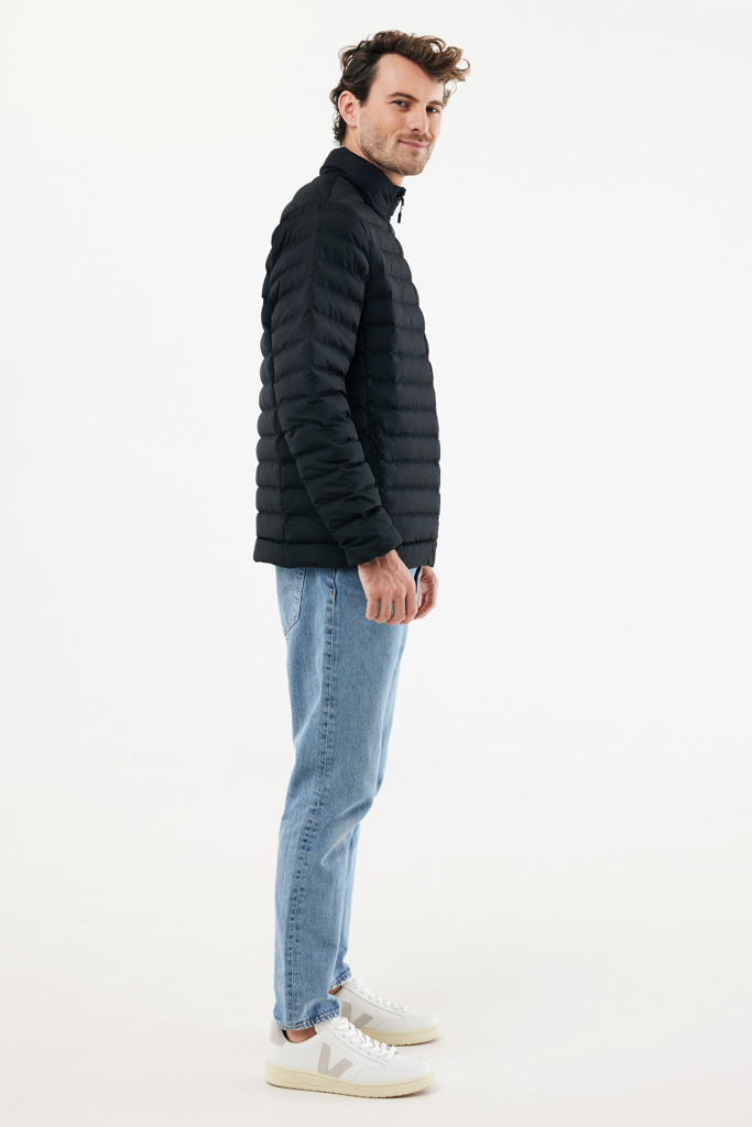 Maiko men recycled polyester padded jacket, black