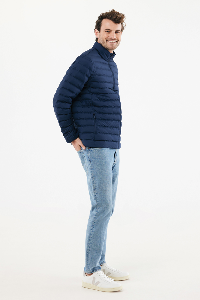 Maiko men recycled polyester padded jacket, navy