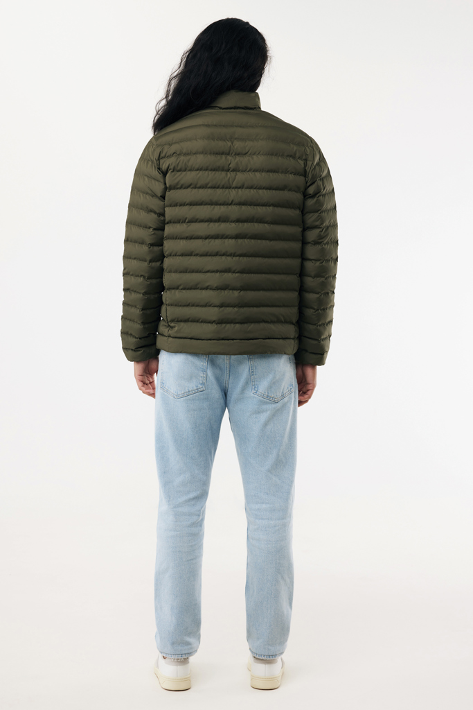 Maiko men recycled polyester padded jacket, khaki