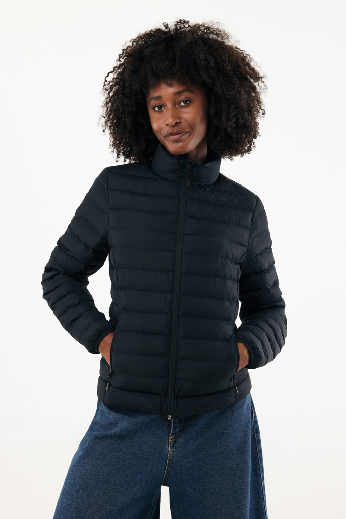 Maiko women recycled polyester padded jacket, black