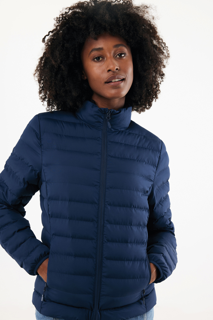 Maiko women recycled polyester padded jacket, navy