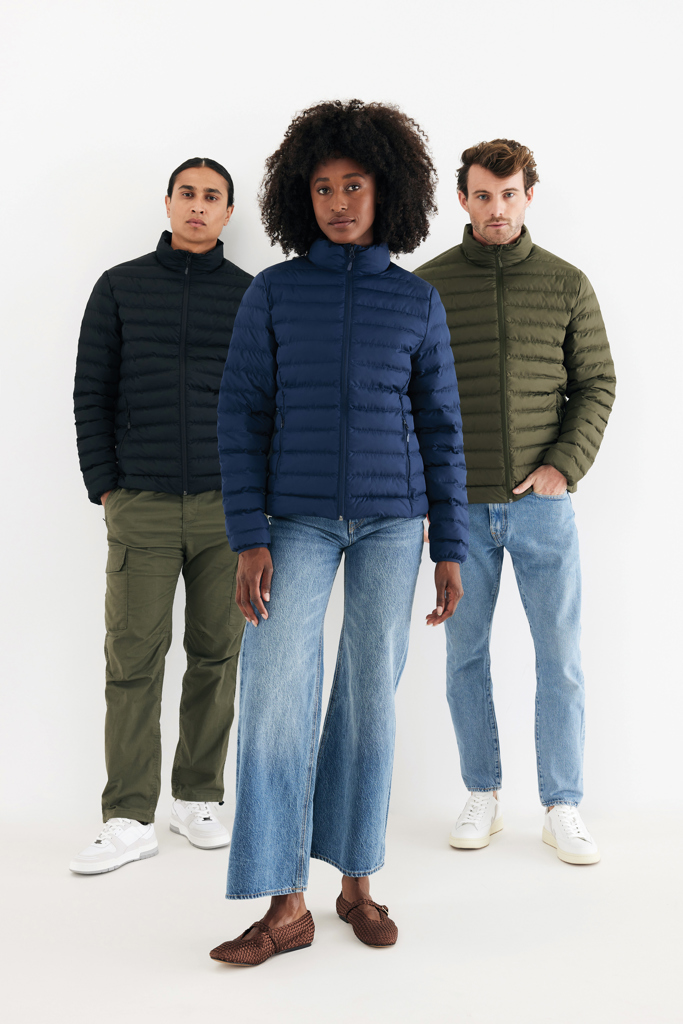 Maiko women recycled polyester padded jacket, navy