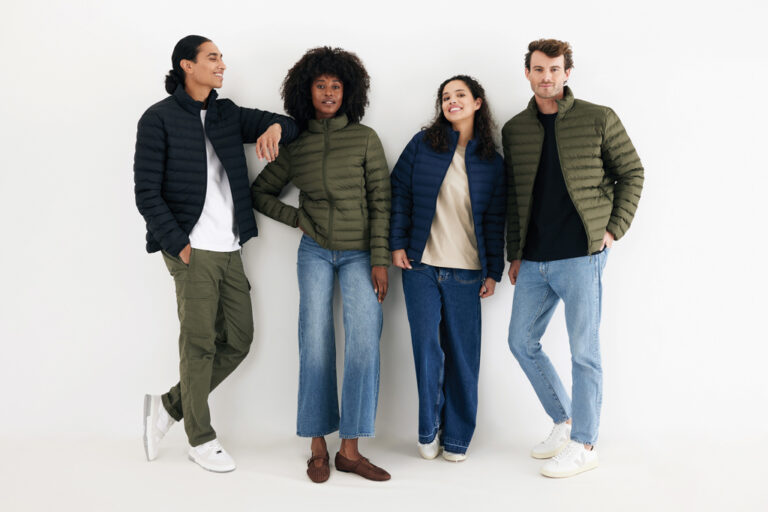 Maiko women recycled polyester padded jacket, navy