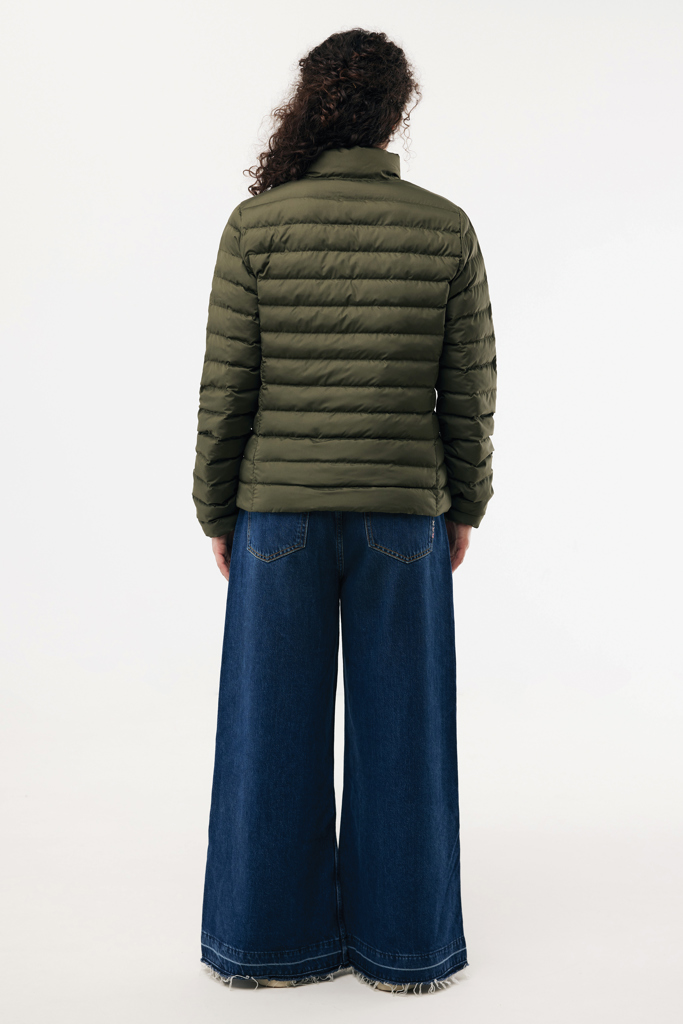 Maiko women recycled polyester padded jacket, khaki