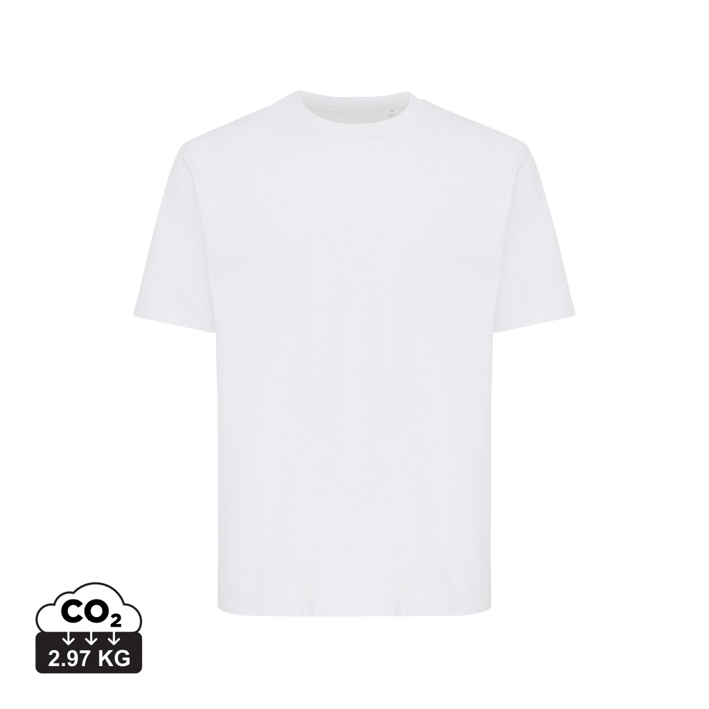 Nikko heavyweight recycled cotton t-shirt, recycled white