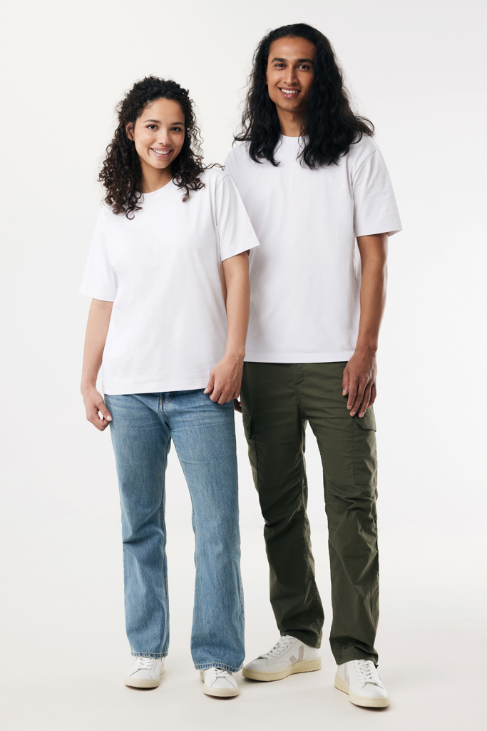 Nikko heavyweight recycled cotton t-shirt, recycled white