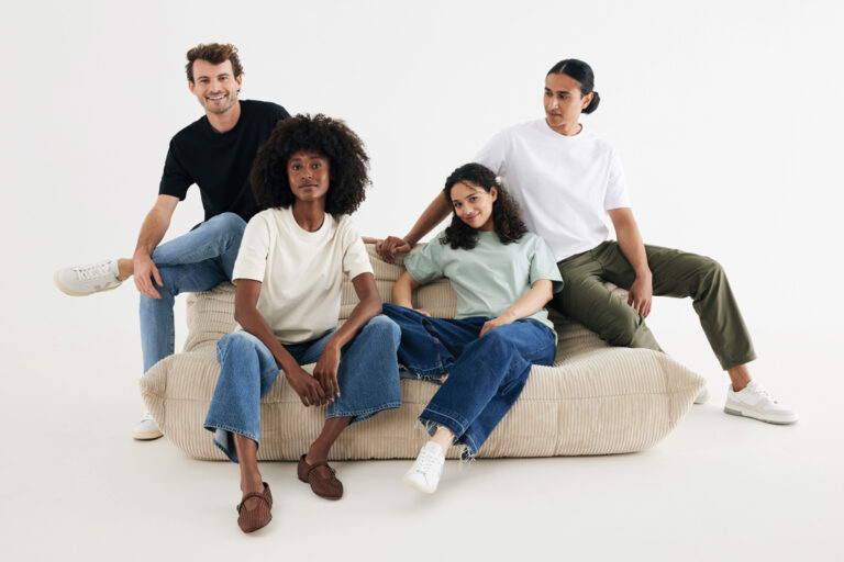 Nikko heavyweight recycled cotton t-shirt, recycled white