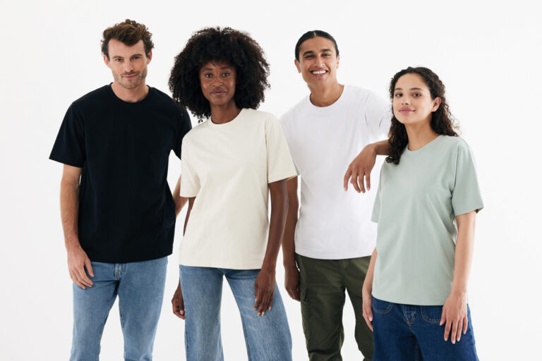 Nikko heavyweight recycled cotton t-shirt, recycled white