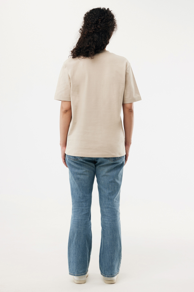 Nikko heavyweight recycled cotton t-shirt, desert