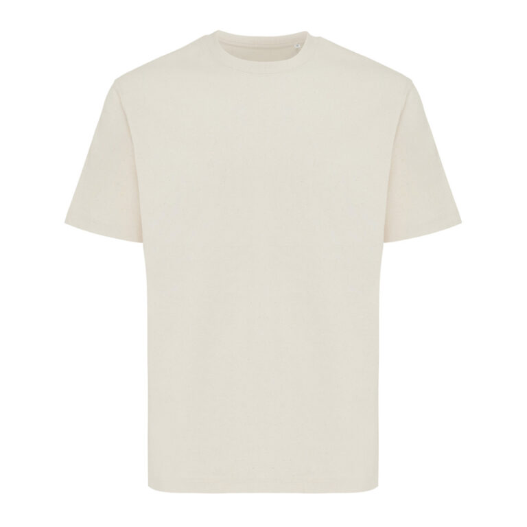 Nikko heavyweight recycled cotton t-shirt, natural raw