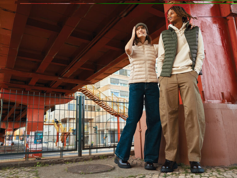 Gilet da donna Meru in rPET, beige