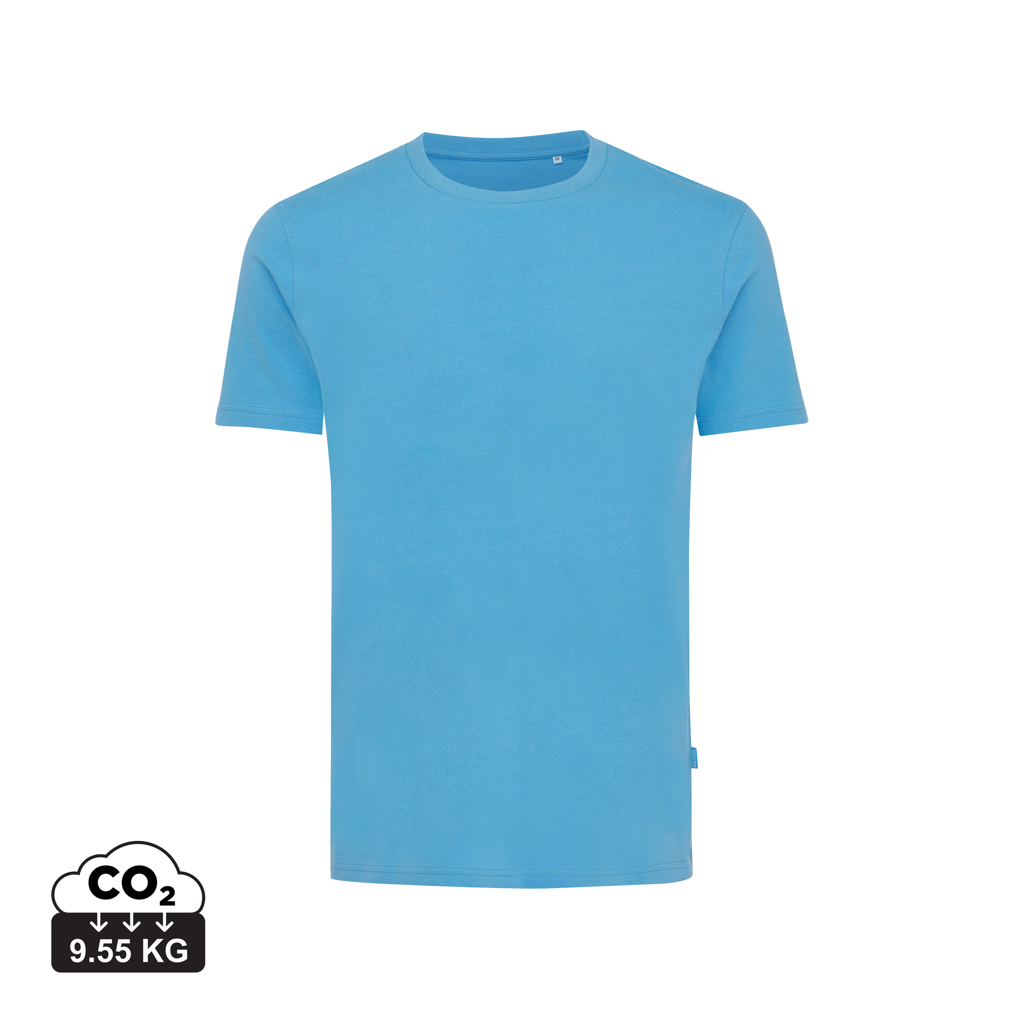T-shirt Bryce in cotone riciclato, tranquil blue