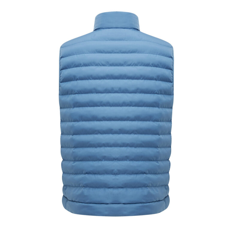 Meru Herren Bodywarmer aus recyceltem Polyester, moon blue