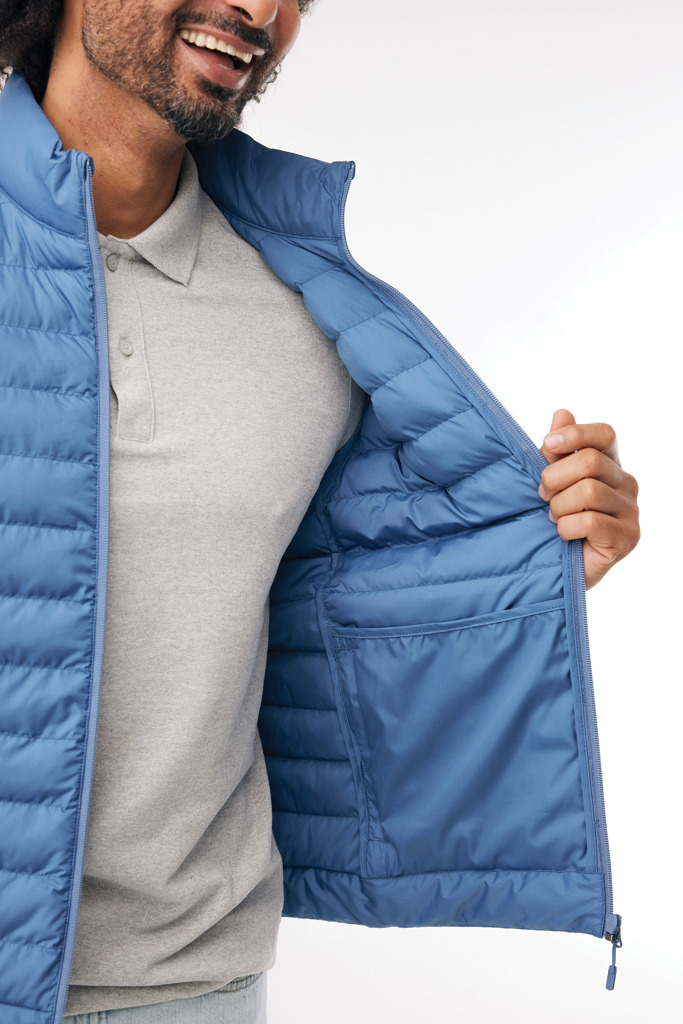 Meru Herren Bodywarmer aus recyceltem Polyester, moon blue