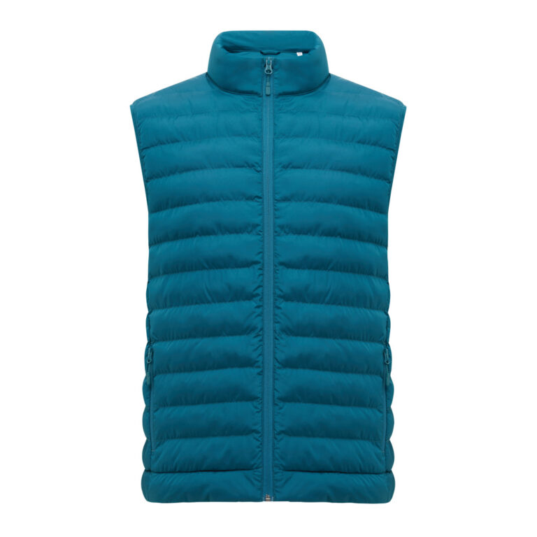 Meru Herren Bodywarmer aus recyceltem Polyester, dark teal