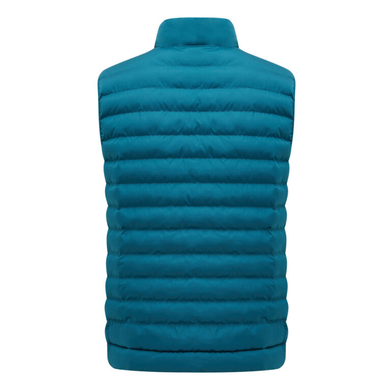Meru Herren Bodywarmer aus recyceltem Polyester, dark teal
