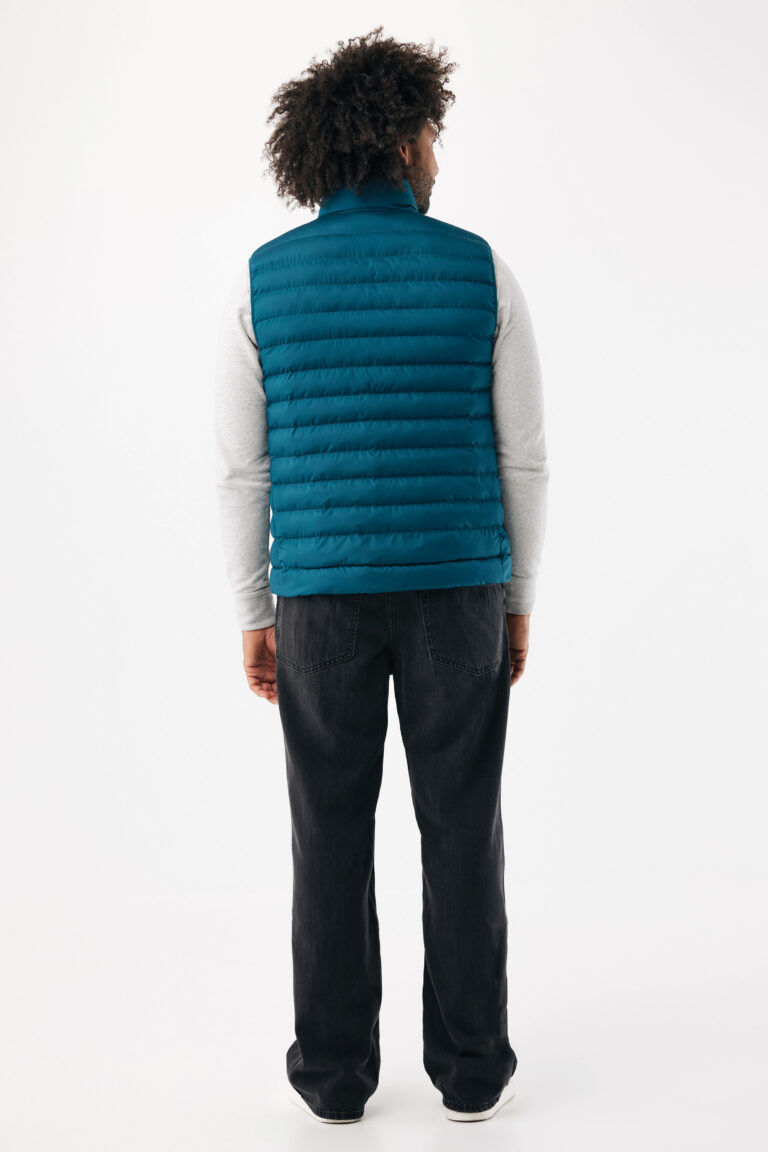 Meru men recycled polyester bodywarmer, dark teal