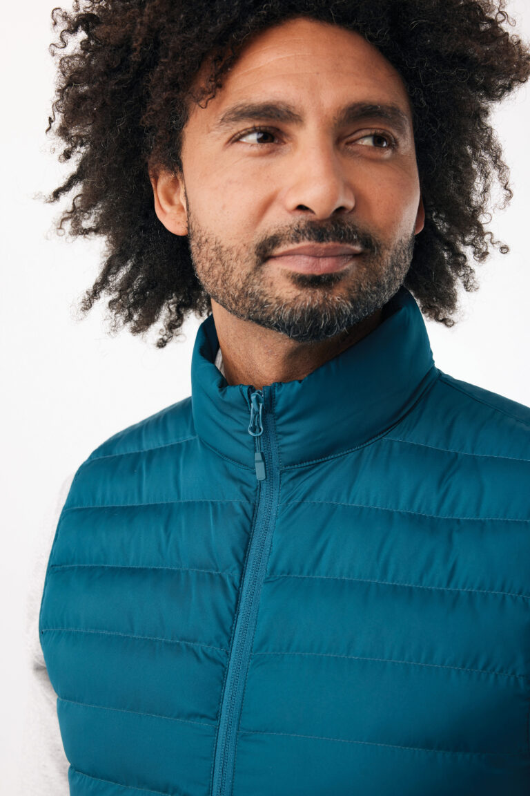 Meru men recycled polyester bodywarmer, dark teal