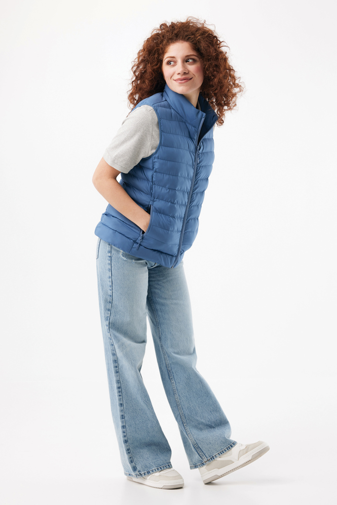 Gilet da donna Meru in rPET, moon blue