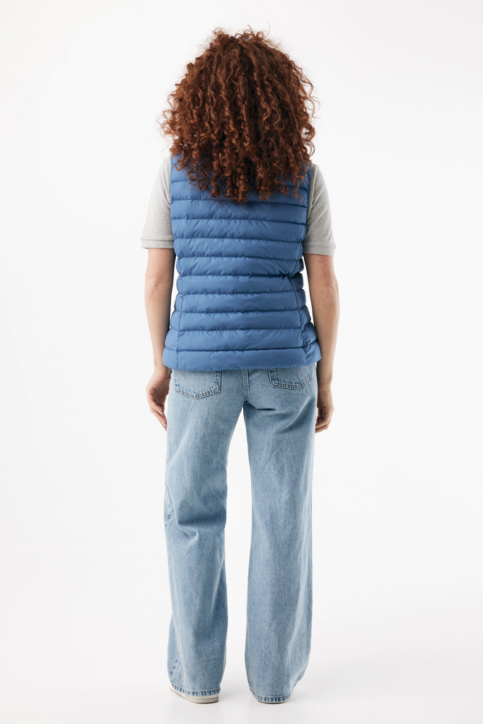 Gilet da donna Meru in rPET, moon blue