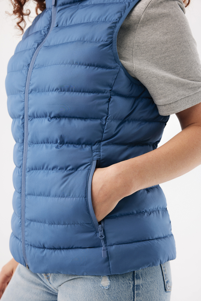 Gilet da donna Meru in rPET, moon blue