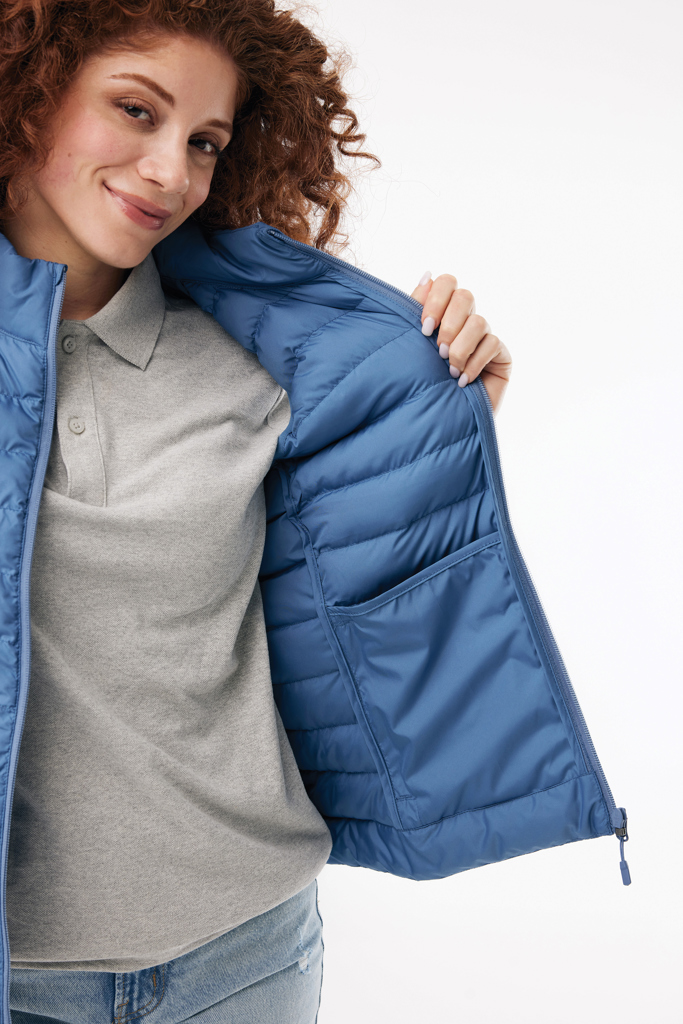 Gilet da donna Meru in rPET, moon blue