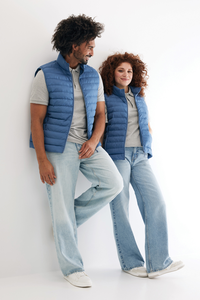 Gilet da donna Meru in rPET, moon blue